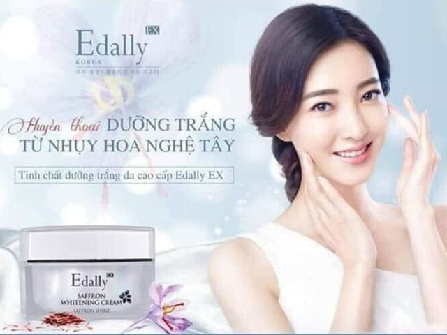 Kem dưỡng trắng da chiết xuất Nhụy hoa Nghệ tây Edally EX Hàn Quốc - Huyền thoại dưỡng trắng từ nhụy hoa nghệ tây